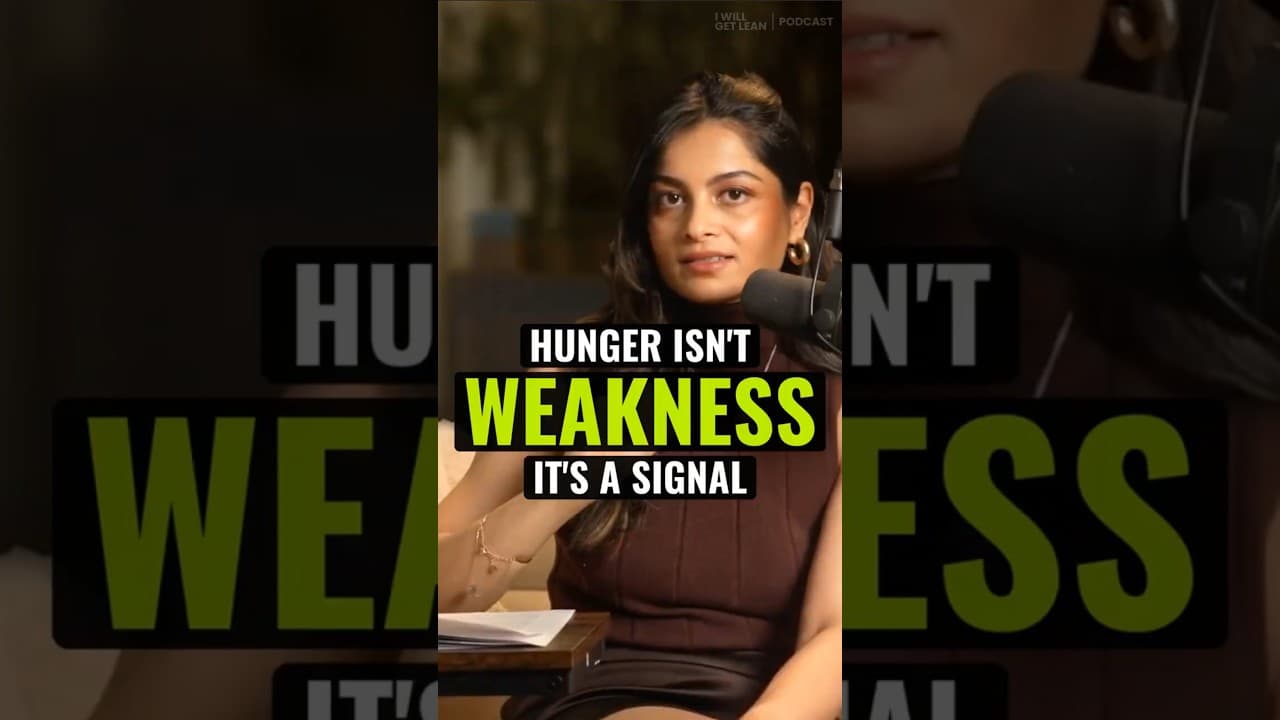 Hunger Isn't Weakness It's A Signal