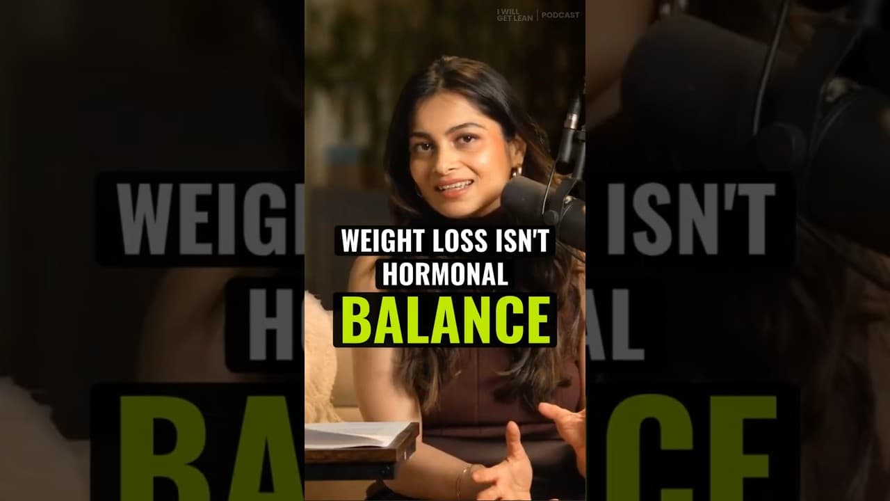 Weight Loss Isn't Hormonal Balance